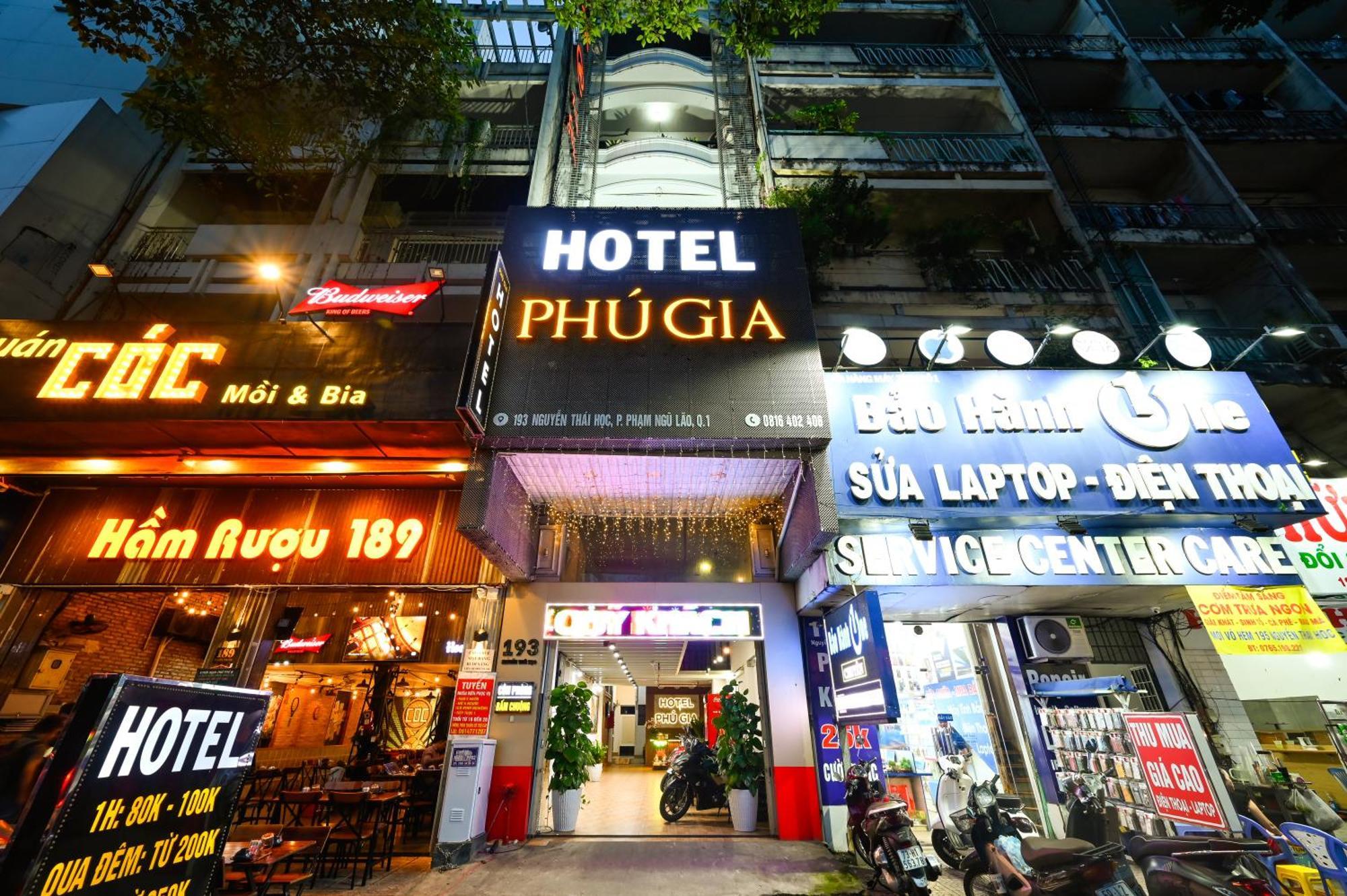 Phu Gia Hotel 193 Nguyen Thai Hoc Ciudad Ho Chi Minh  Exterior foto